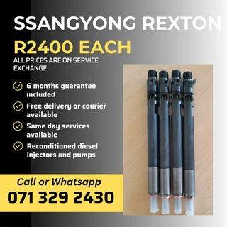 Ssangyong Rexton Injectors For Sale With Warranty