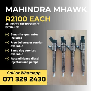 Mahindra Mhawk Injectors For Sale With Warranty