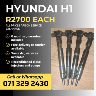 Hyundai H1 Injectors For Sale With Warranty