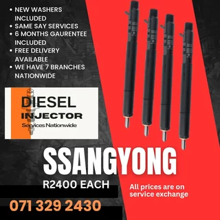 Ssangyong Rexton Injectors For Sale With Warranty