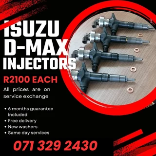 Isuzu D Max Injectors For Sale With Warranty
