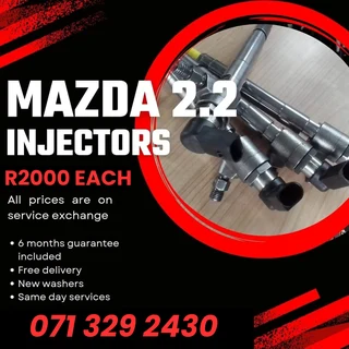 Mazda Bt50 2.2 Injectors For Sale With Warranty
