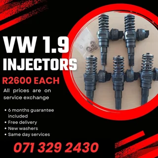 Vw Polo 1.9 Injectors For Sale With Warranty