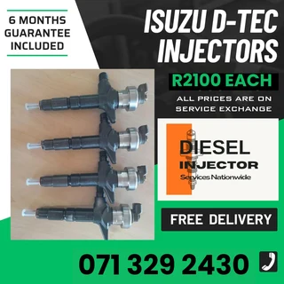Isuzu Dteq Injectors For Sale With Warranty