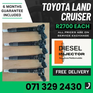 Toyota Land Cruiser Injectors For Sale With Warranty