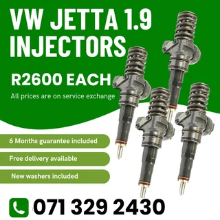 Vw Jetta 1.9 Injectors For Sale With Warranty
