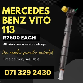Mercedes Benz Vito Delphi Injectors For Sale With Warranty