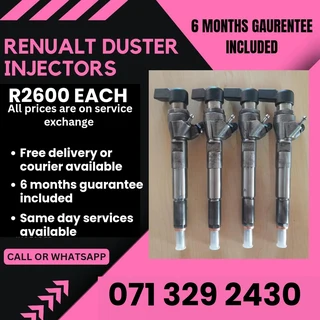 Renualt Duster 1.5 Injectors For Sale With Warranty