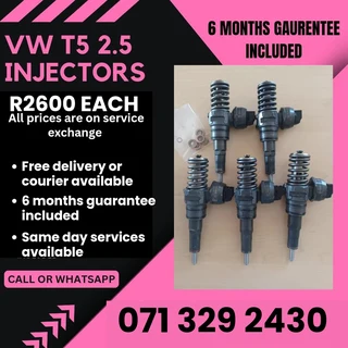 Vw Transporter Injectors For Sale With Warranty