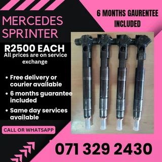 Mercedes Benz Sprinter Injectors For Sale With Warranty