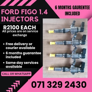 Ford Figo 1.4 Injectors For Sale With Warranty