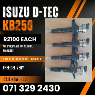Isuzu Dtec Kb250 Injectors For Sale With Warranty