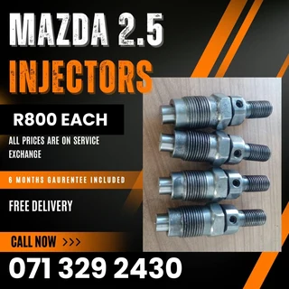 Mazda Drifter 2.5 Injectors For Sale With Warranty