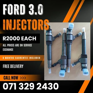 Ford Ranger 3.0 Injectors For Sale With Warranty