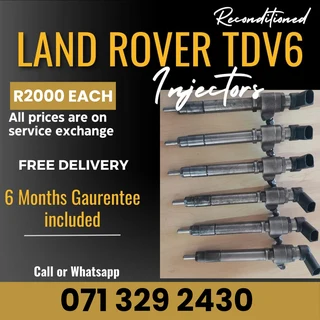 Land Rover Discovery Tdv6 Injectors For Sale With Warranty