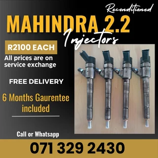 Mahindra 2.2 Injectors For Sale With Warranty