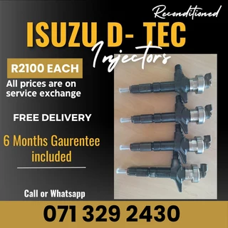 Isuzu Dtec Injectors For Sale With Warranty