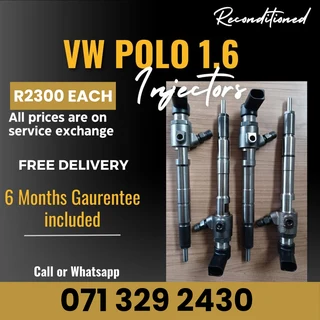 Vw Polo 1.6 Injectors For Sale With Warranty