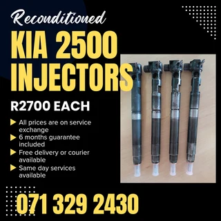 Kia 2500 Injectors For Sale With Warranty