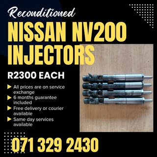 Nissan Nv200 Injectors For Sale With Warranty