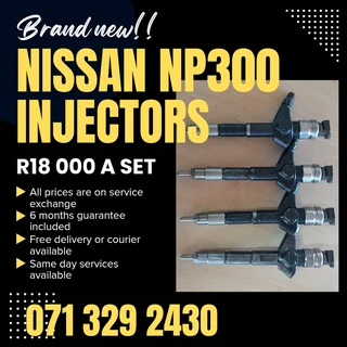 Brand New Nissan Np300 Injectors For Sale With Warranty