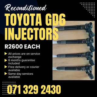 Toyota Gd6 Injectors For Sale With Warranty