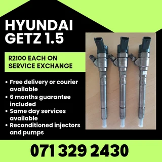 Hyundai Getz 1.5 Injectors For Sale With Warranty