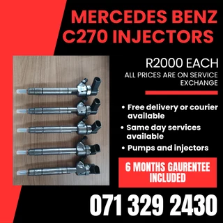Mercedes Benz C270 Injectors For Sale With Warranty