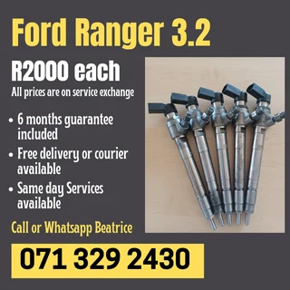 Ford Ranger 3.2 Injectors For Sale With Warranty