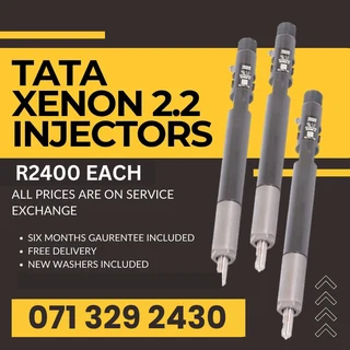 Tata Xenon 2.2 Injectors For Sale With Warranty
