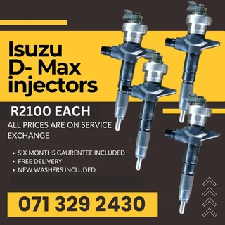 Isuzu Dmax Injectors For Sale With Warranty