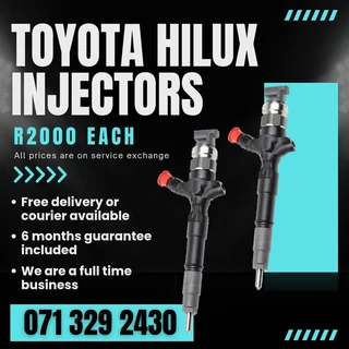Toyota Hilux 3.0 Injectors For Sale With Warranty