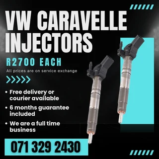 Vw Caravelle Injectors For Sale With Warranty On