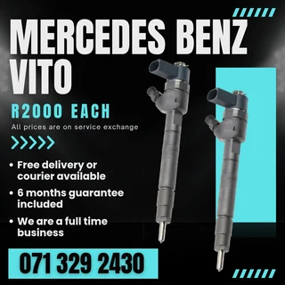 Mercedes Benz Vito Diesel Injectors For Sale With Warranty