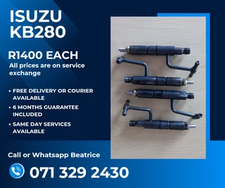 Isuzu Kb280 Injectors For Sale With Warranty