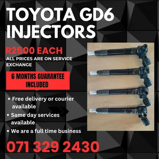 Toyota Gd6 Diesel Injectors For Sale With Warranty