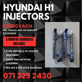 Hyundai H1 Bosch Diesel Injectors For Sale With Warranty