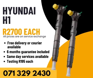Hyundai H1 Injectors For Sale With Warranty