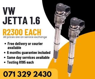 Vw Jetta 1.6 Injectors For Sale With Warranty