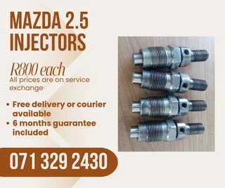 Mazda 2.5 Injectors For Sale With Warranty