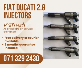Fiat Ducati 2.8 Injectors For Sale With Warranty