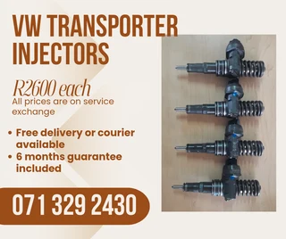 Vw Transporter Injectors For Sale With Warranty