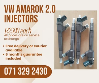 Vw Amarok 2.0 Injectors For Sale With Warranty