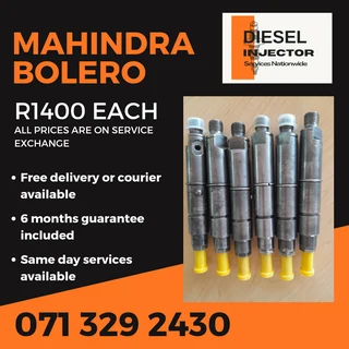 Mahindra Bolero Injectors For Sale With Warranty