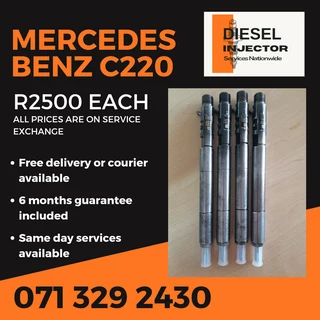 Mercedes Benz C220 Injectors For Sale With Warranty