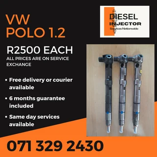 Vw Polo 1.2 Injectors For Sale With Warranty