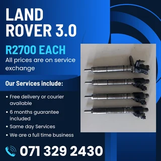 Land Rover 3.0 Diesel Injectors For Sale With Warranty