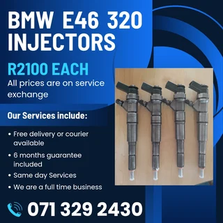 Bmw E46 320 Injectors For Sale With Warranty On