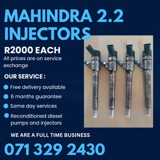 Mahindra Mhawk 2.2 Injectors For Sale With Warranty