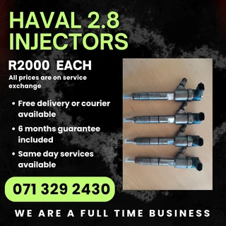 Haval 2.8 Diesel Injectors For Sale With Warranty